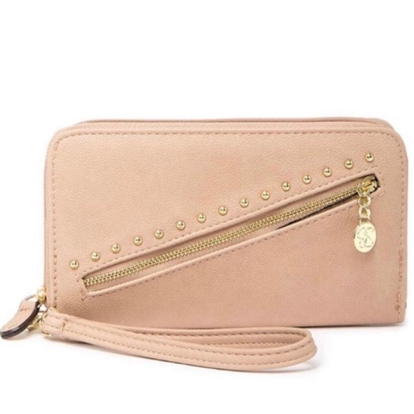 Jessica Simpson Zip Around Wristlet Wallet NWT - Picture 4 of 7